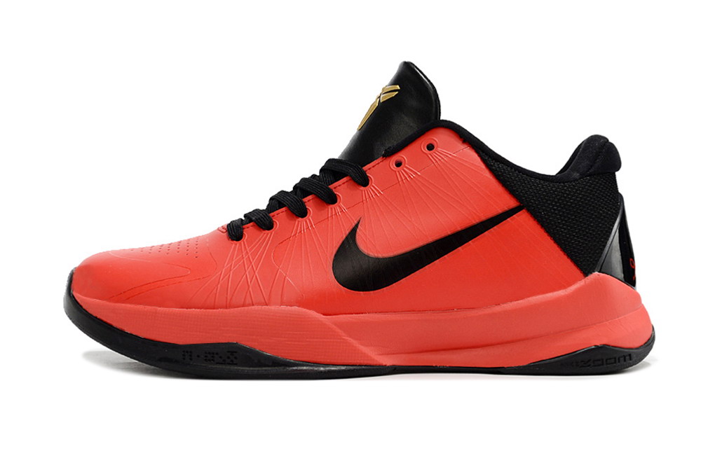 Nike Kobe 5 Red Black Gold